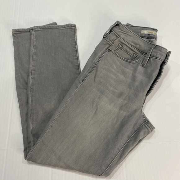 Athleta Sculptek Jeans  Womens Size 0 Gray‎ Wash Skinny Stretch - Picture 1 of 10